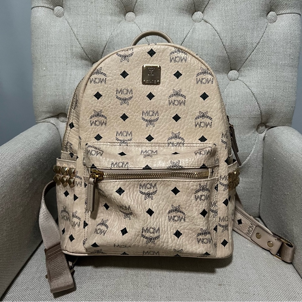 MCM backpack — like new (worn less than 5 times)